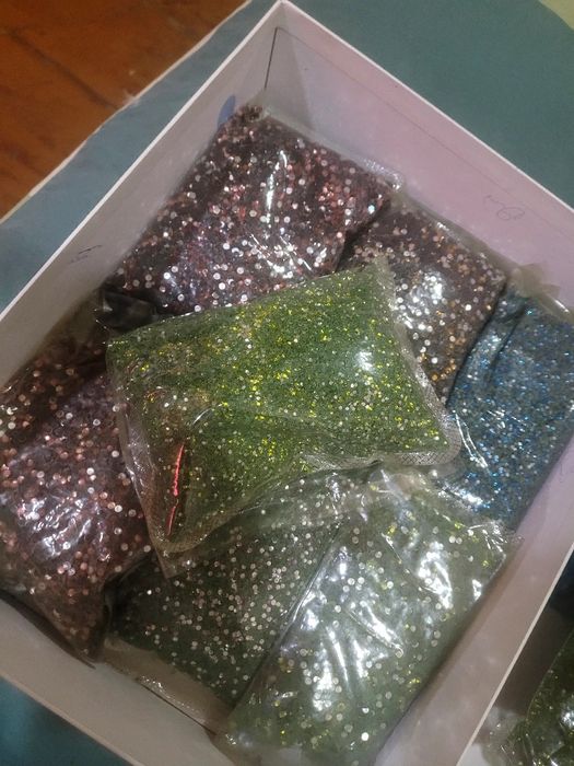 Термо стразы разноцветные