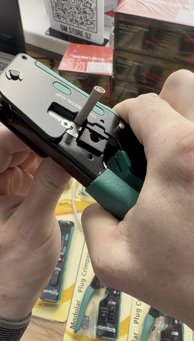 Кримпер для RJ-коннекторов RJ11/RJ12/RJ45