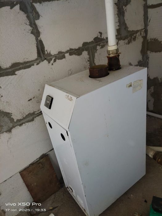 АГВ в рабочем состояний