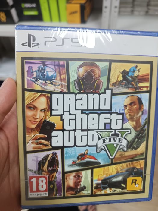 GTA 5 ps5 новый.