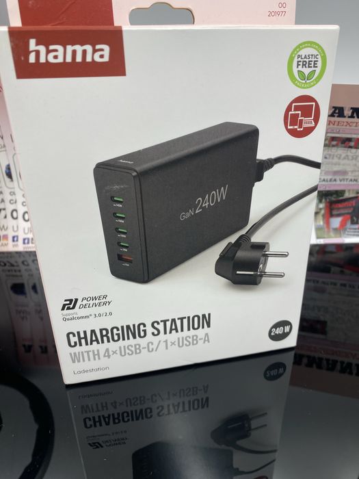 Amanet Next Generation/ Statie incarcare Hama 240W
