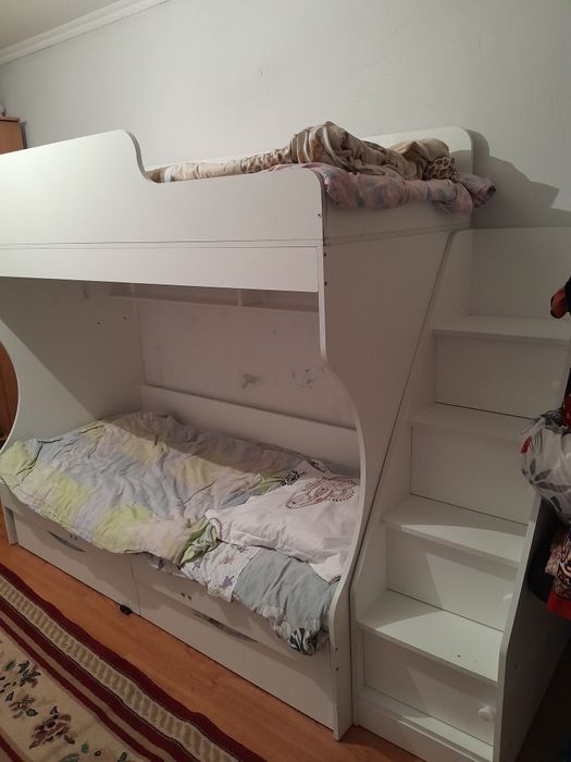 Детский кровать двухэтажный