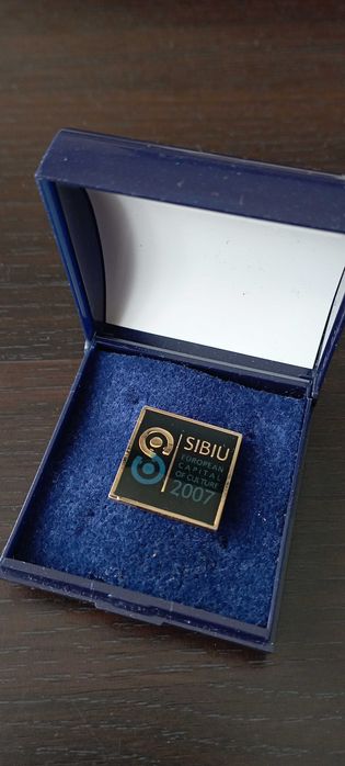 Pin Metalic - Sibiu - Capitala Culturala Europeana