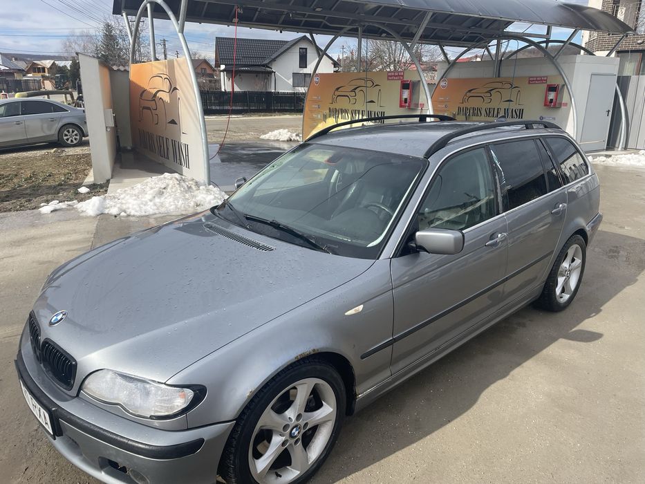 Bmw 320 diesel din anul 2004 manual masina trage bine navigatie camera