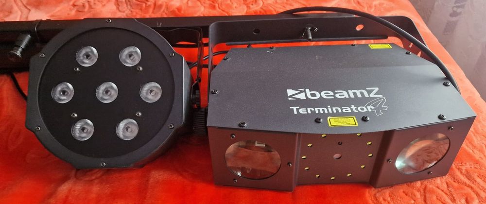Lumini dj par led si terminator 4