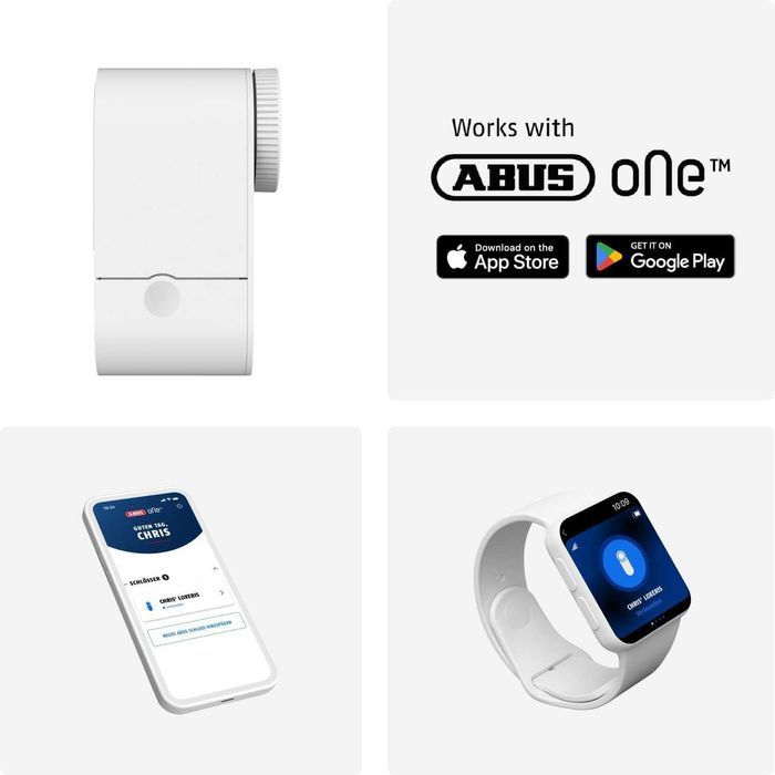 Încuietoare inteligentă ABUS LOXERIS One CFA4100 W