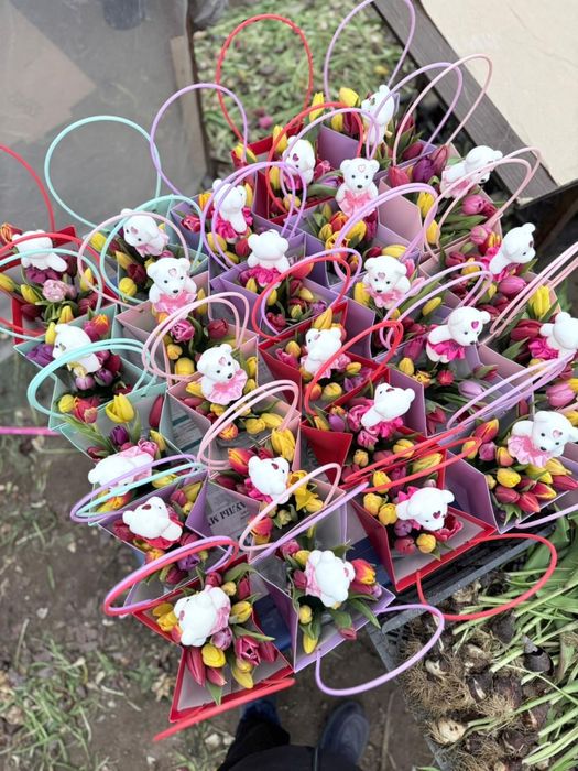 Тюльпаны оптом свежие