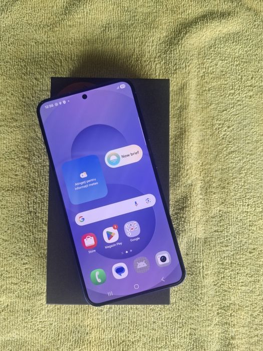 Vând/Schimb Samsung S25 5g Garanție Blue impecabil Fulbox Dual Sim