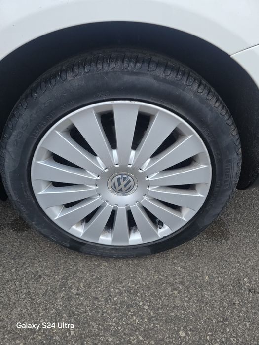 Джанти с гуми за vw audi 5x112