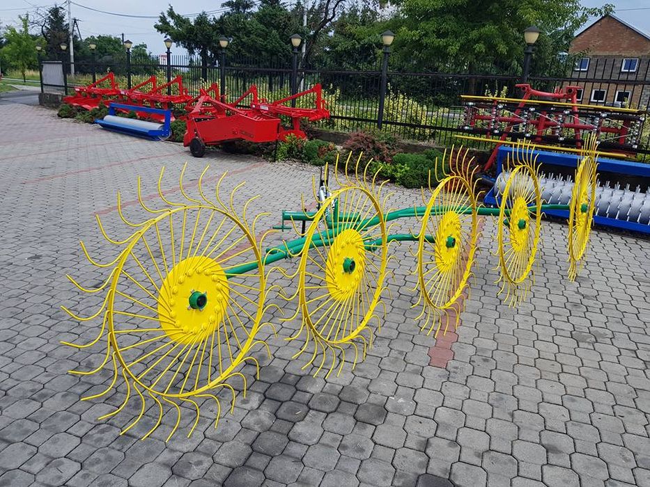 Grebla mecanica tip soare cu 4 rotoare 5 RODA  Piese de schimb