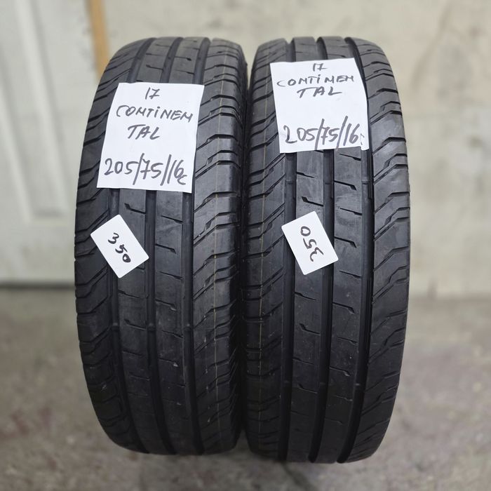 2×205/75/16c VARA.CONTINENTAL.Stare excelenta.