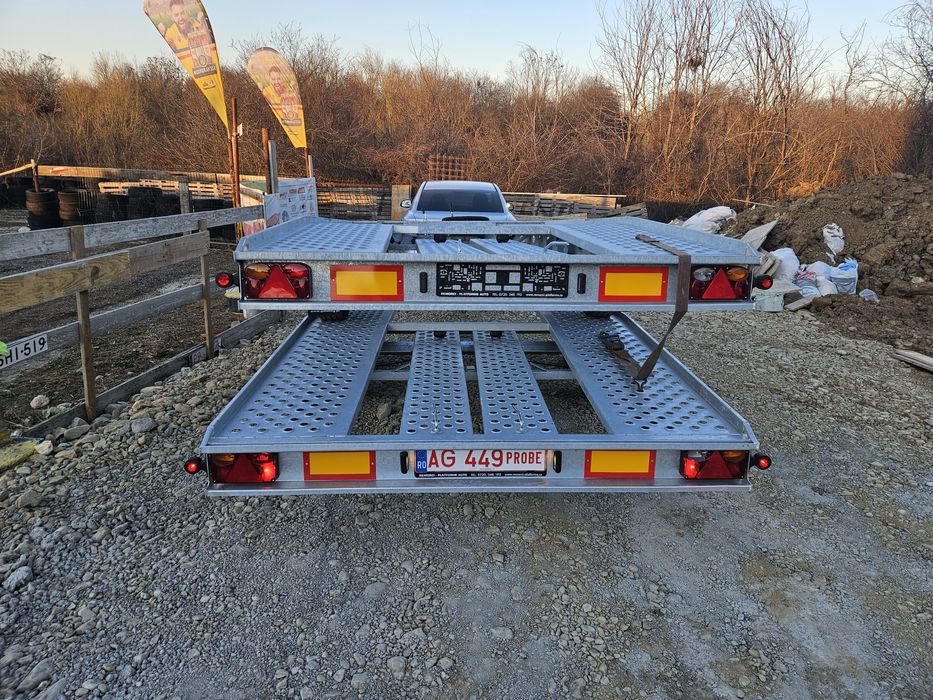 Platforma auto,trailer,slep Gala Taurus NOI 5m 2026 Oferta RAR inclus
