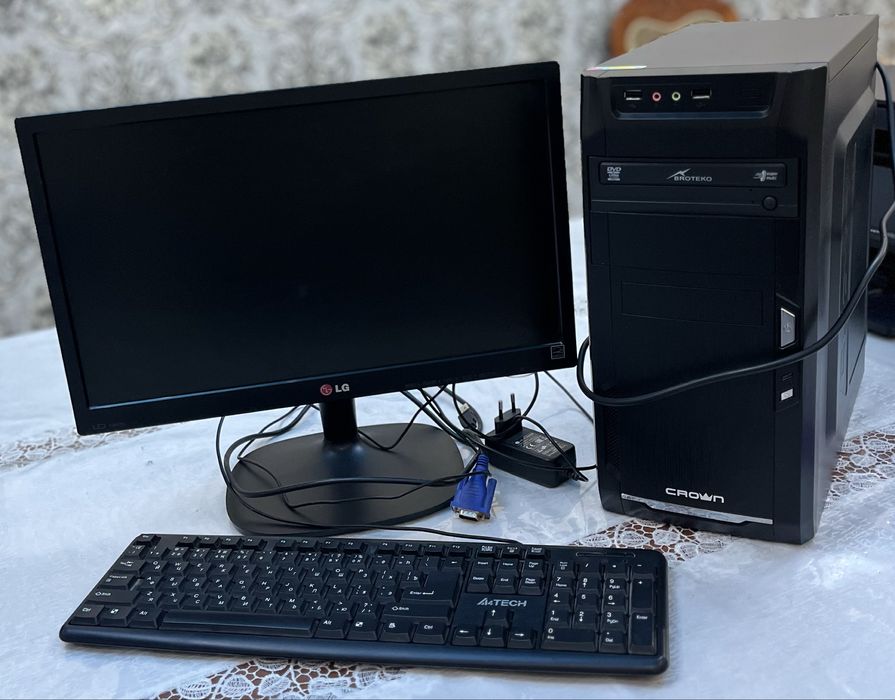 Компьютер сатылады (толык комплект)
