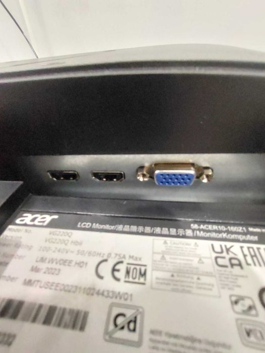 Геймърски монтиор Acer Nitro VG220Q