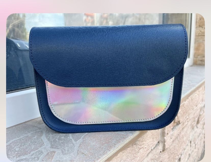 Портмоне / кардхолдър maya made.it естествена кожа и чанта Point bag