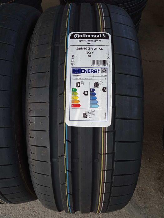 2 Нови летни гуми 255/40ZR21 Continental SportContact 6 RO1 FR XL 102Y