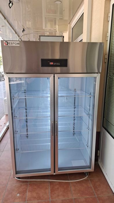 холодильник шкаф витрина RESTOB 800 л vitirina xolodilnik