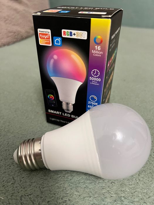 Bec LED inteligent RGB +CCT WIFI