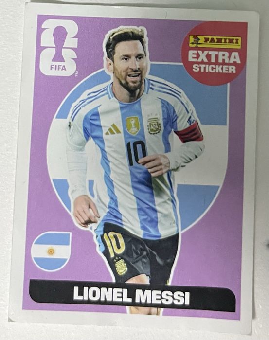 PANINI Extra Sticker Messi