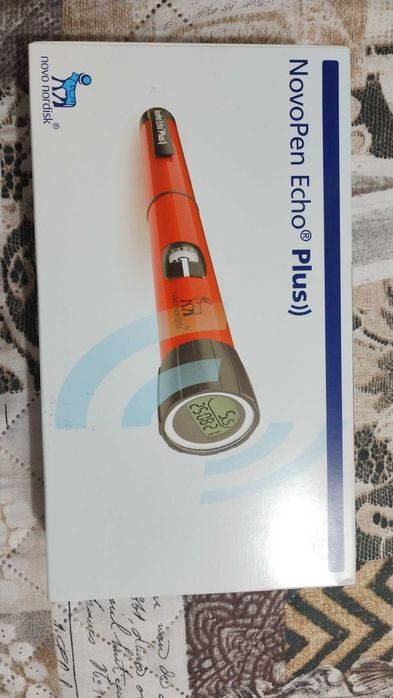 Инсулинова писалка NovoPen Echo Plus червена