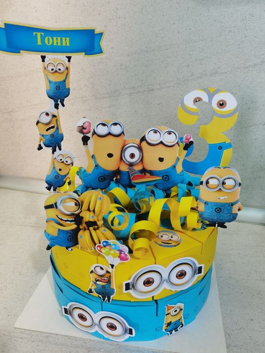 Картонена торта по поръчка