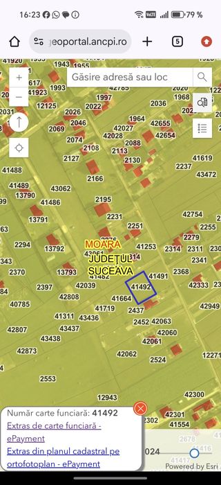 De vânzare teren intravilan în Moara