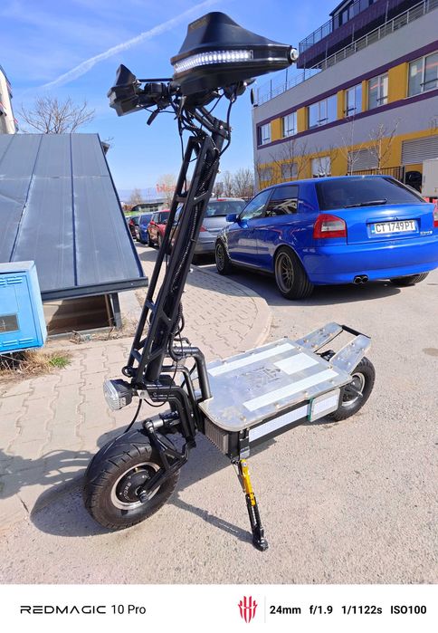 Ел.Тротинетка 120км/ч 72v 60A батерия 2x4000w