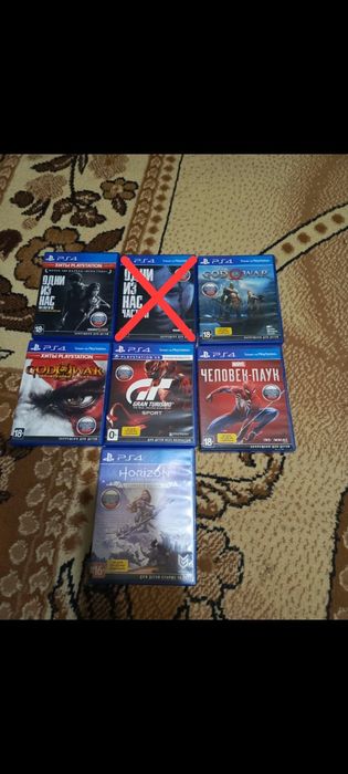 Диски на PS4 обмен