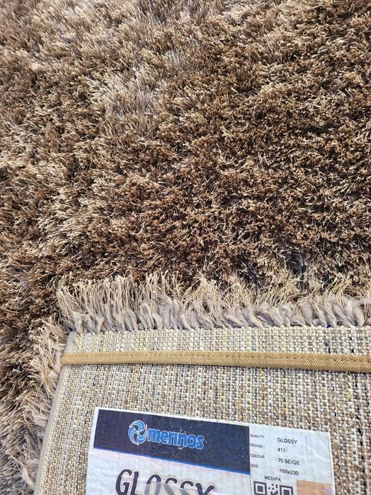 covor  maro shaggy fir lung ,covor LUX