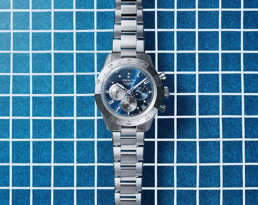 Zenith Chronomaster Sport 41 Blue Нов Full Set Гаранция
