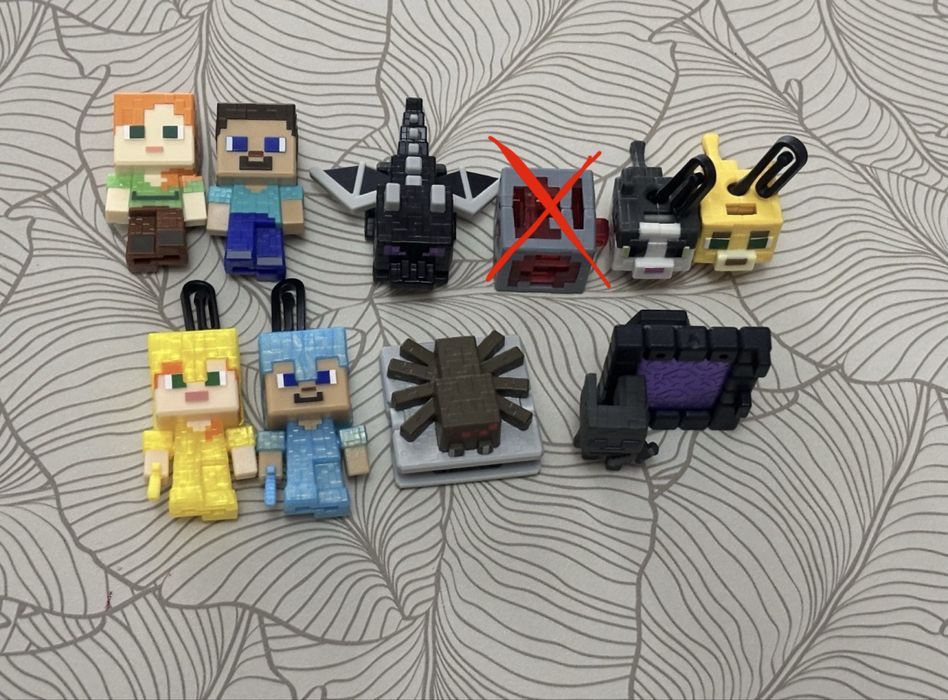 продажа фигурок киндер джой майнкрафт