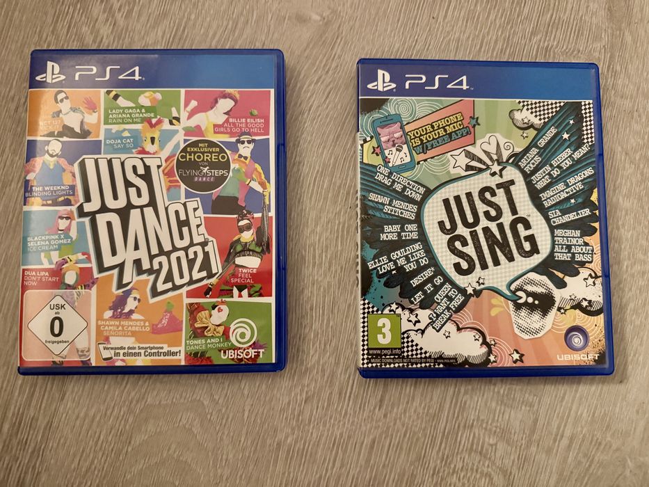 Joc PS4, Just Dance 2021 si Just Sing.