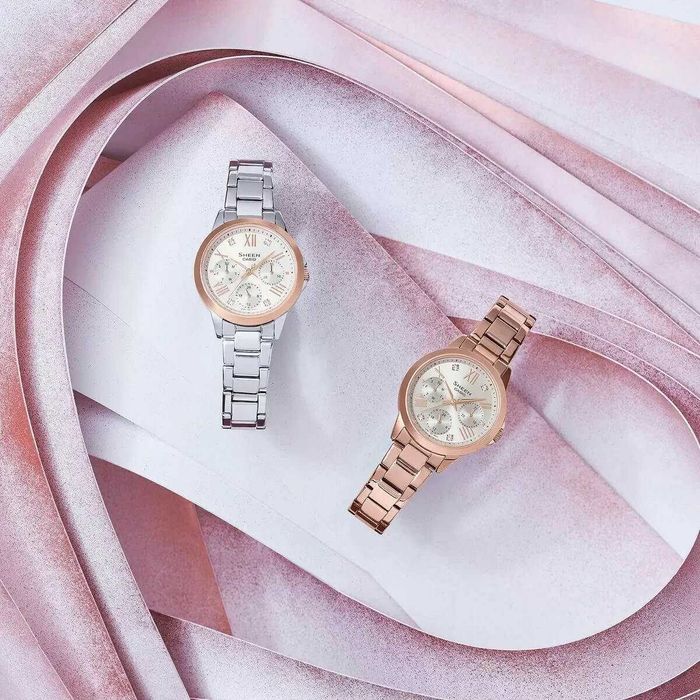 Дамски часовник Casio Sheen SHE-3516PG-9AUEF