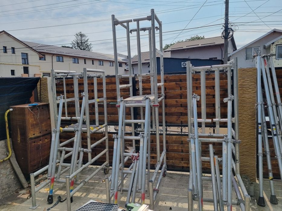 Schela aluminu mobila Boss podium 2 Steps