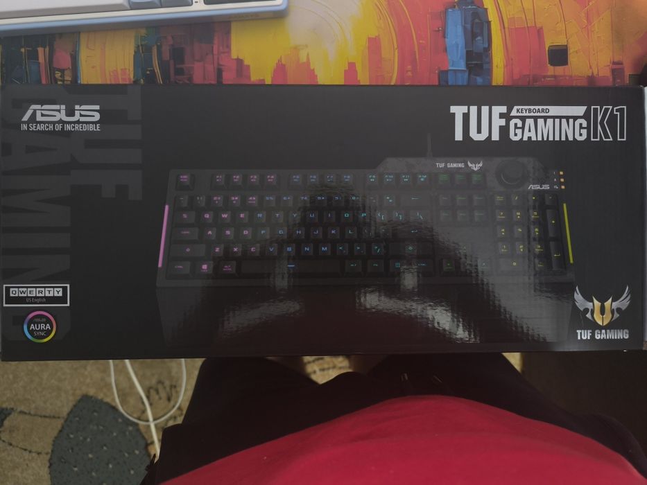 Vând tastatura TUF GAMING K1 ideala pentru gaming .