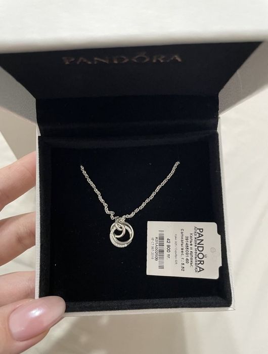 Цепочка Pandora оригинал, серебро