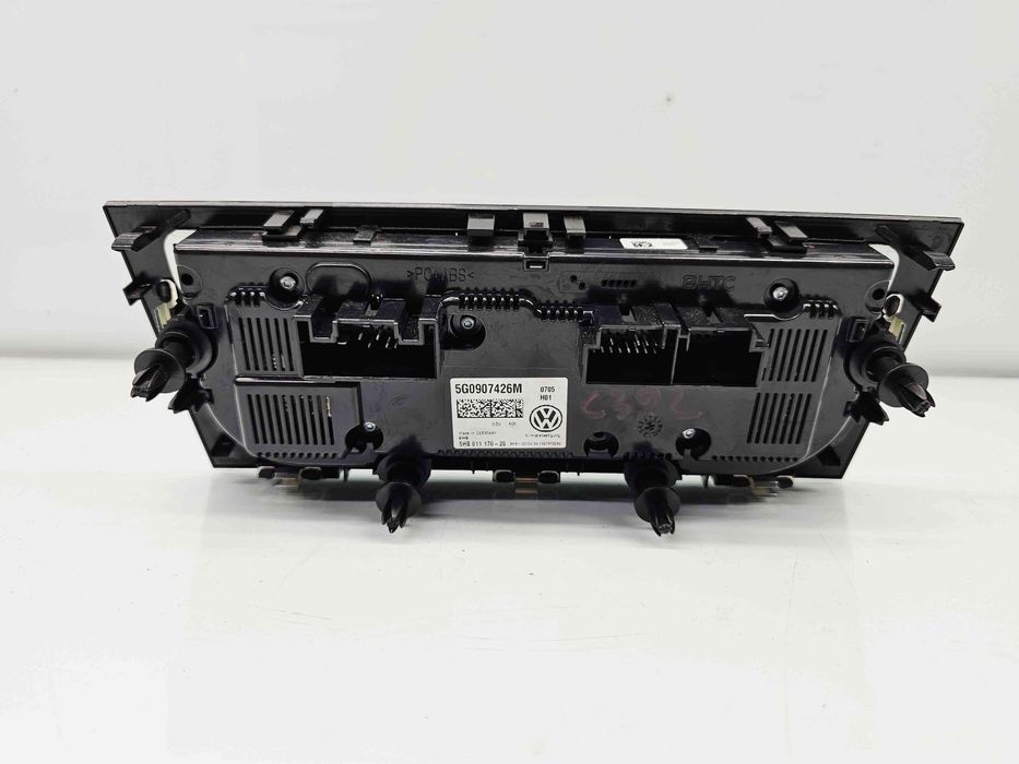 Panou comanda clima Volkswagen Golf 7 (5G) [Fabr 2014-prezent] 5G0907