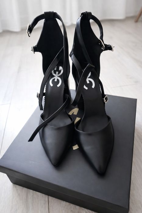 Pantofi damă Essteffa Calzature NOI | negri | eleganți | toc