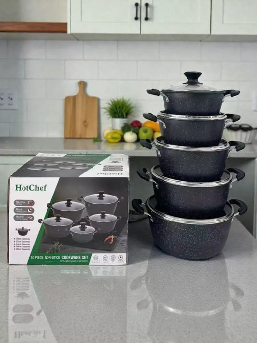 Oshxona uchun qozonlar toʻplami