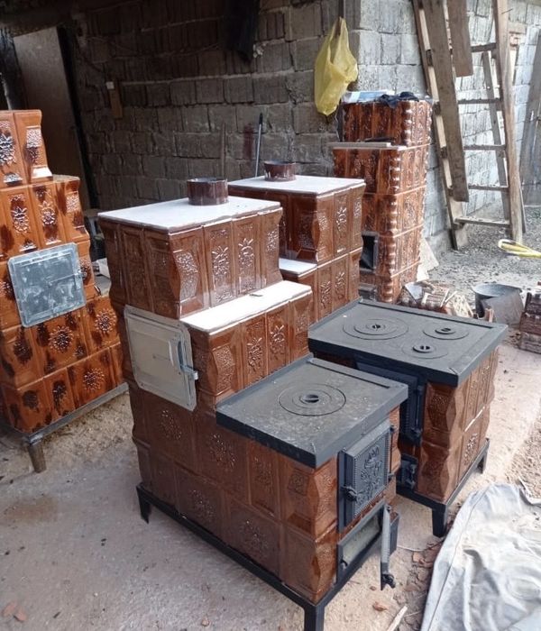 Sobe de teracota montate