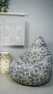 Karkassiz bolalar uchun piramida kreslosi