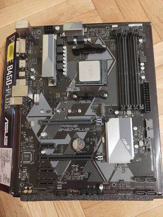 AMD Ryzen 5 1600X + Asus Prime B450-Plus