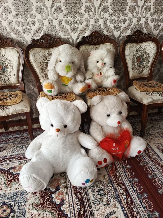 Большие мягкие игрушки в идеальном состоянии