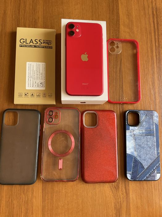 Телефон Iphone 11 red