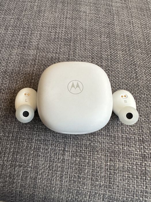 Безжични слушалки Motorola Motobuds SH067 бели
