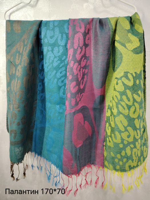 Платки и палантины всего 1000тг
