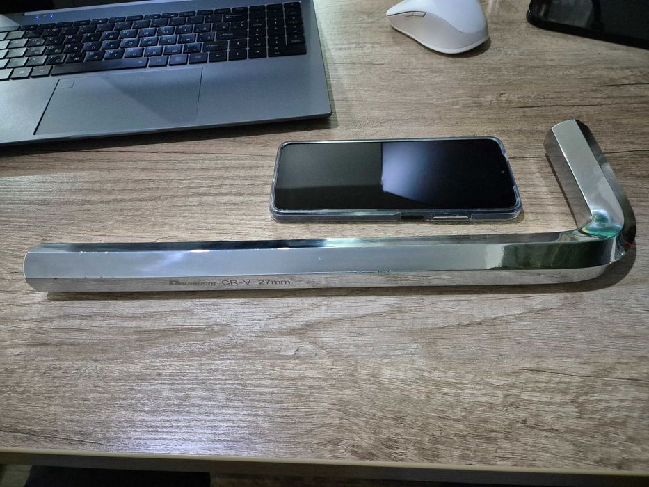 Торцевой Г-образный ключ Douniushi CR-V 27 mm