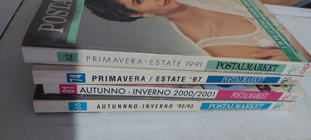 ПРОДАВАМ ретро Модни Списания POSTALMARKET 'от 1971 г. До 1996 г