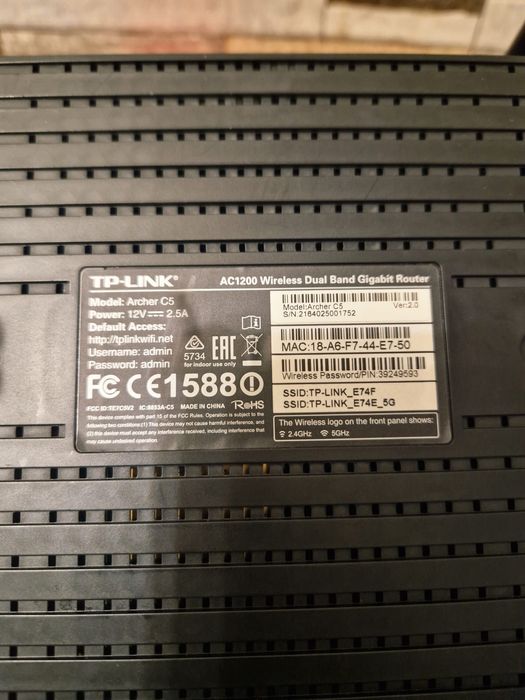 Router Gigabit TP-Link AC1200