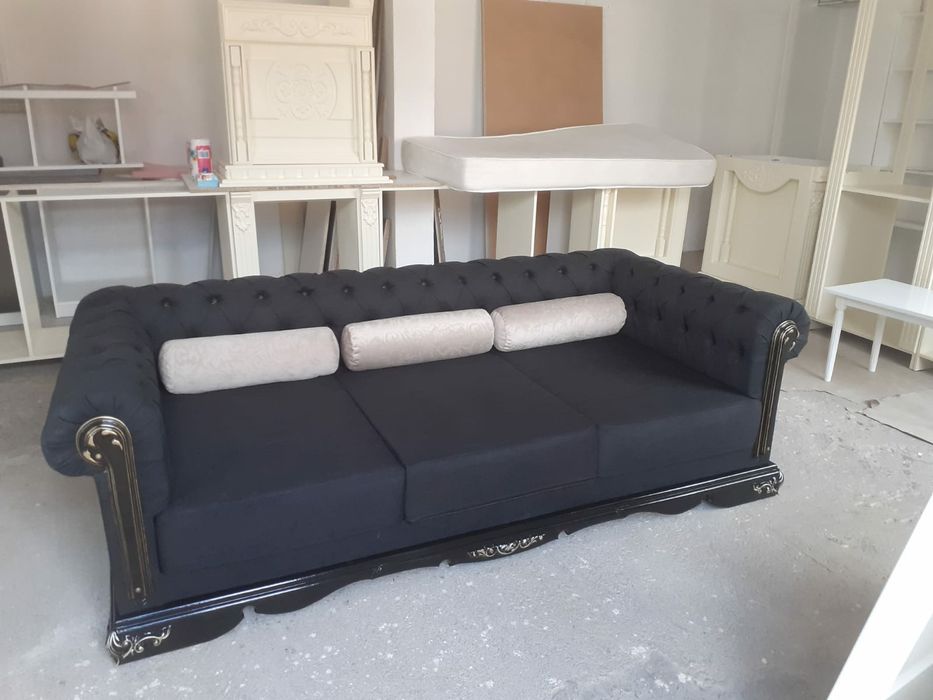 Mobilă sufragerie (salon) nouă în stil antic (Ludovic)